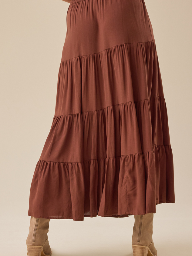 Lorie Midi Skirt Detail 5 - ARULA