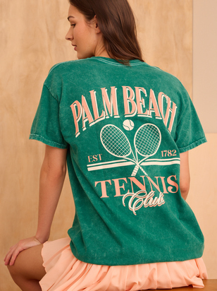 Palm Beach Tennis Tee - ARULA