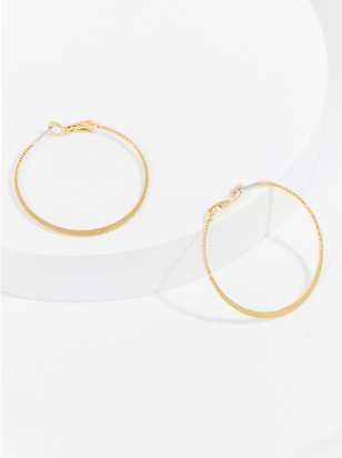 18k Gold Remi Hoop Earrings - ARULA