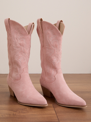 Amaya Wide With & Calf Boots - ARULA - 