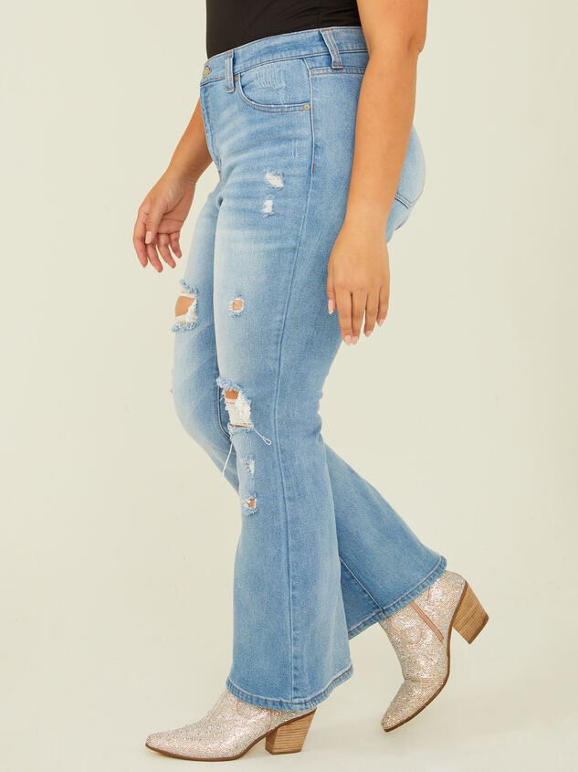 Galveston Flare Jeans Detail 3 - ARULA