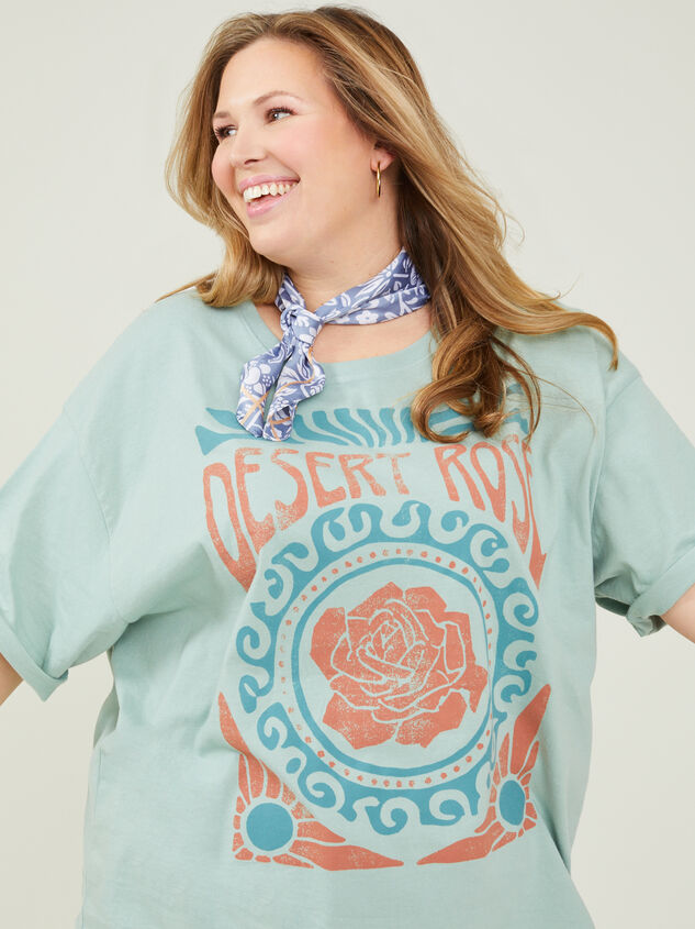 Desert Rose Tee Detail 4 - ARULA