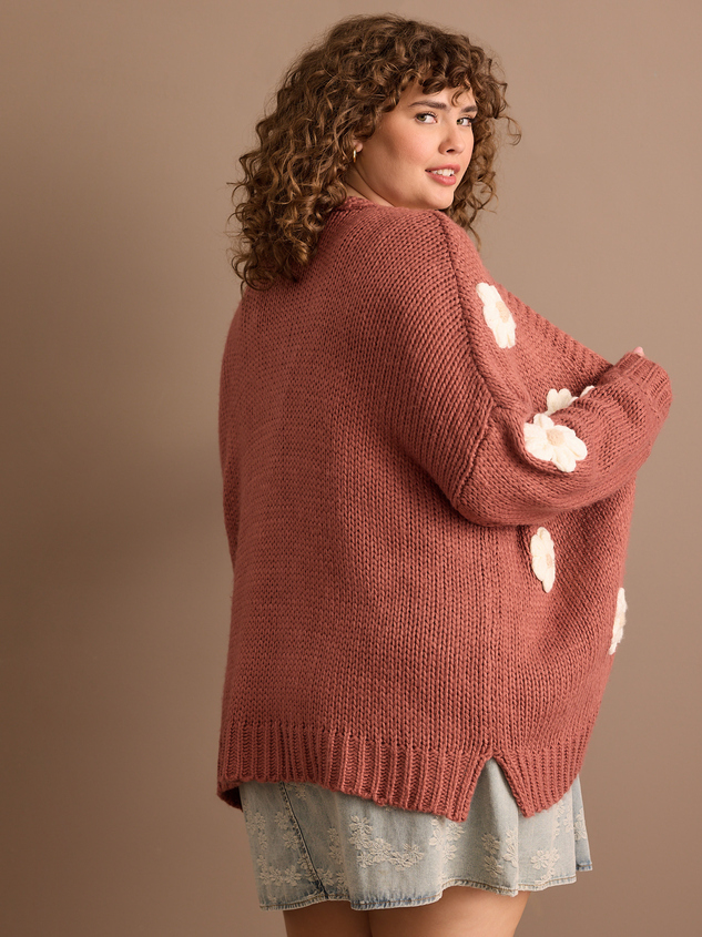 Daisy Cardigan Detail 6 - ARULA