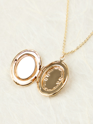 Dried Flower Locket Necklace - ARULA