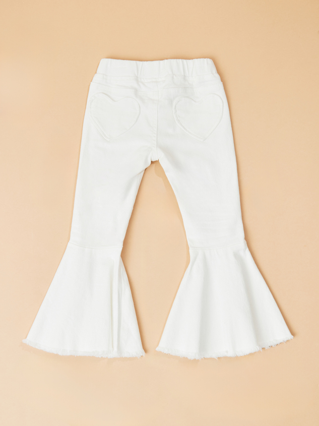 Heart Pocket Flare Jean Detail 2 - ARULA