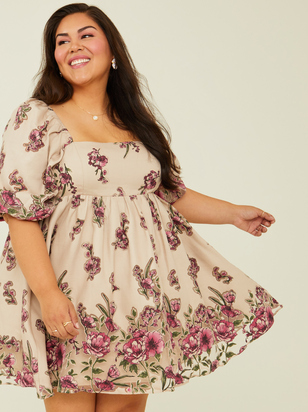 Rae Floral Dress - ARULA