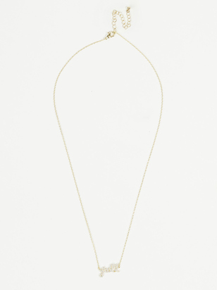 18k Gold Y'all Necklace - ARULA