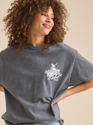 Jackson Hole Rodeo Oversize Tee - ARULA - 
