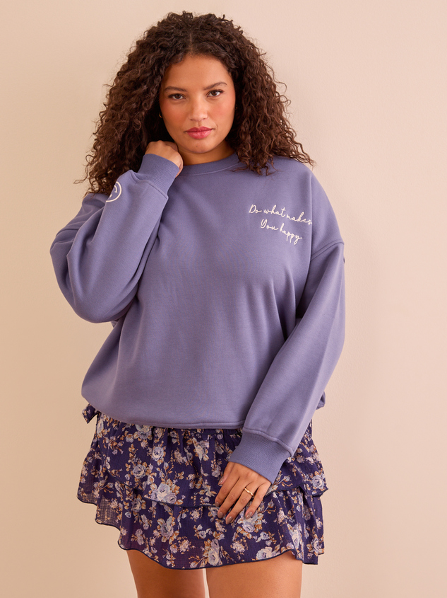 Do What Makes You Happy Sweatshirt - ARULA