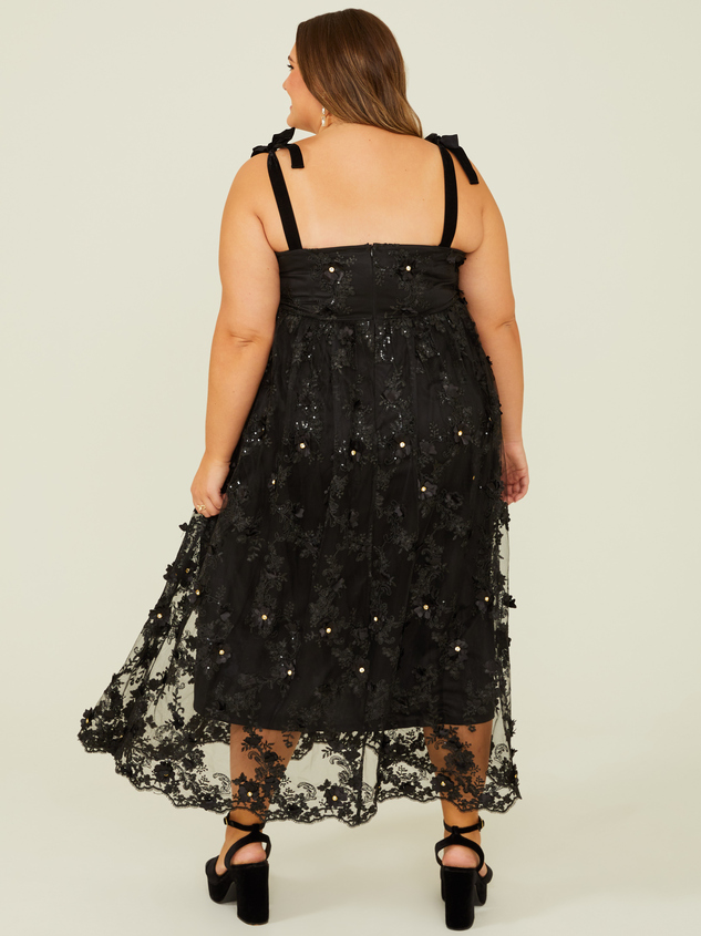 Lexis Floral Maxi Dress Detail 4 - ARULA
