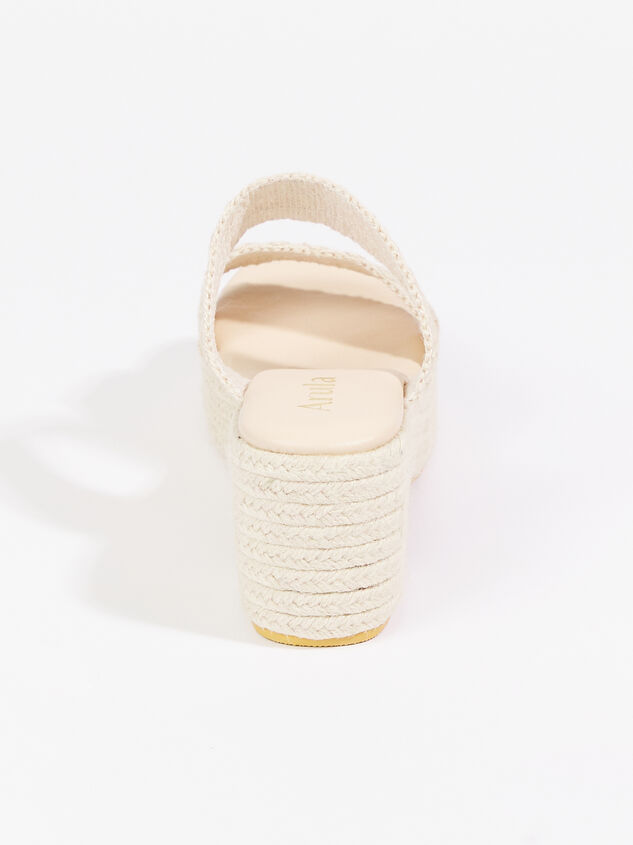 Ocean Ave Wide Width Wedges Detail 3 - ARULA