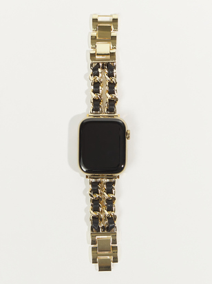 Leather Woven Watch Band - ARULA