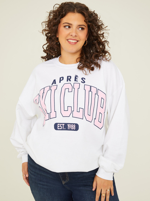 Après Ski Club Oversized Sweatshirt - ARULA