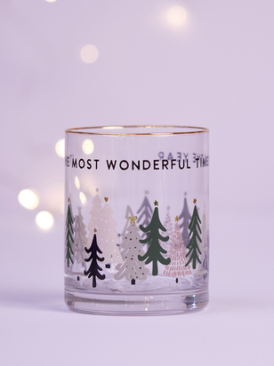 Most Wonderful Time Glass Cup - ARULA