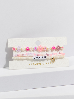 Lover Beaded Bracelet Set - ARULA