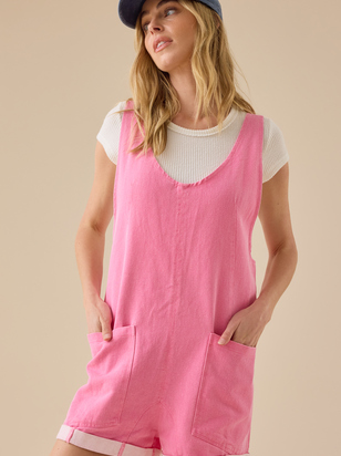 Sally Sleeveless Shortalls - ARULA