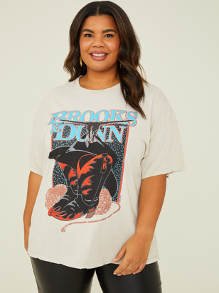 Brooks & Dunn Oversized Tee - ARULA