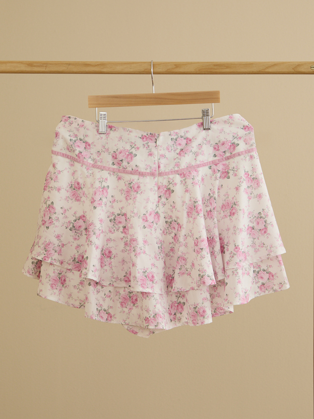 Carly Floral Skirt Detail 3 - ARULA
