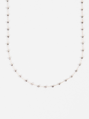 Dainty Glass Bead Choker Necklace - ARULA