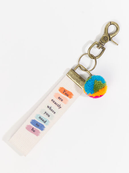 Exactly Where You Need To Be Keychain - ARULA