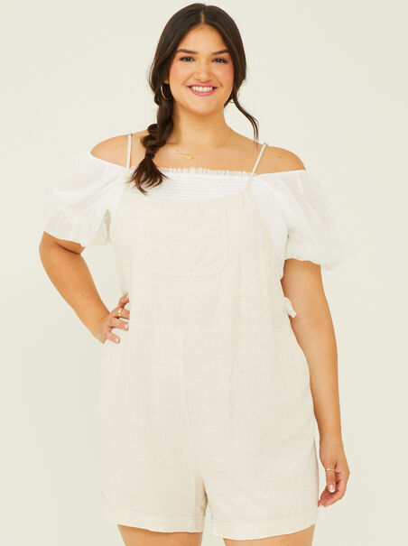 Isabella Short Overalls - ARULA
