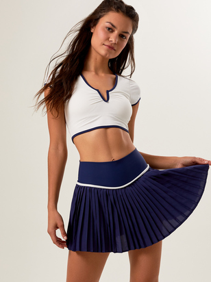 Meant To Be Pleated Skort - ARULA