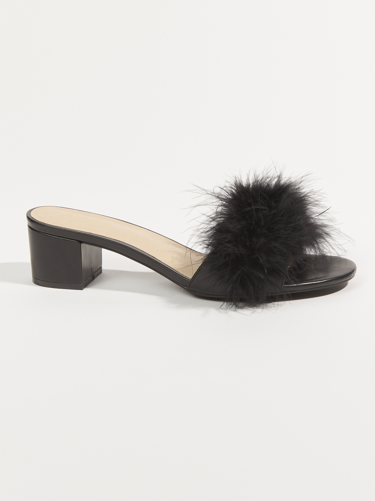 Wide width hotsell fur heels