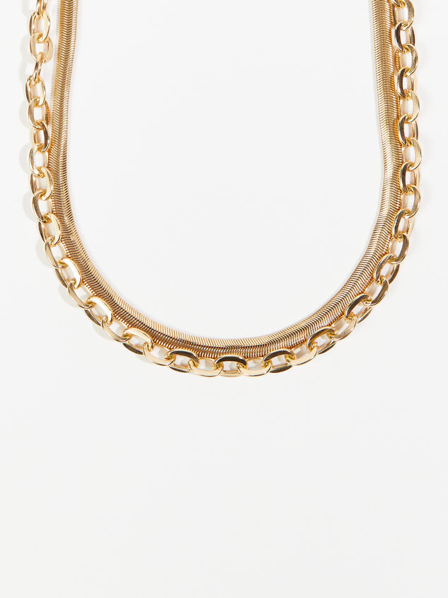 Ember Chain Necklace Detail 2 - ARULA
