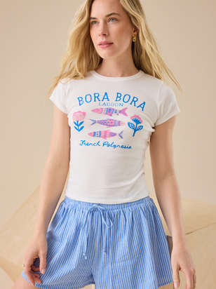 Bora Bora Baby Tee - ARULA