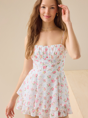 Rae Double Layer Romper - ARULA