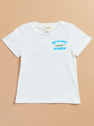Later Alligator Graphic Tee - ARULA - 