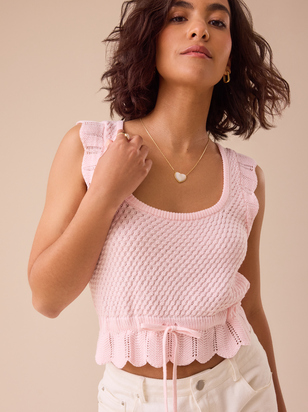 Josephina Scalloped Tank - ARULA - 