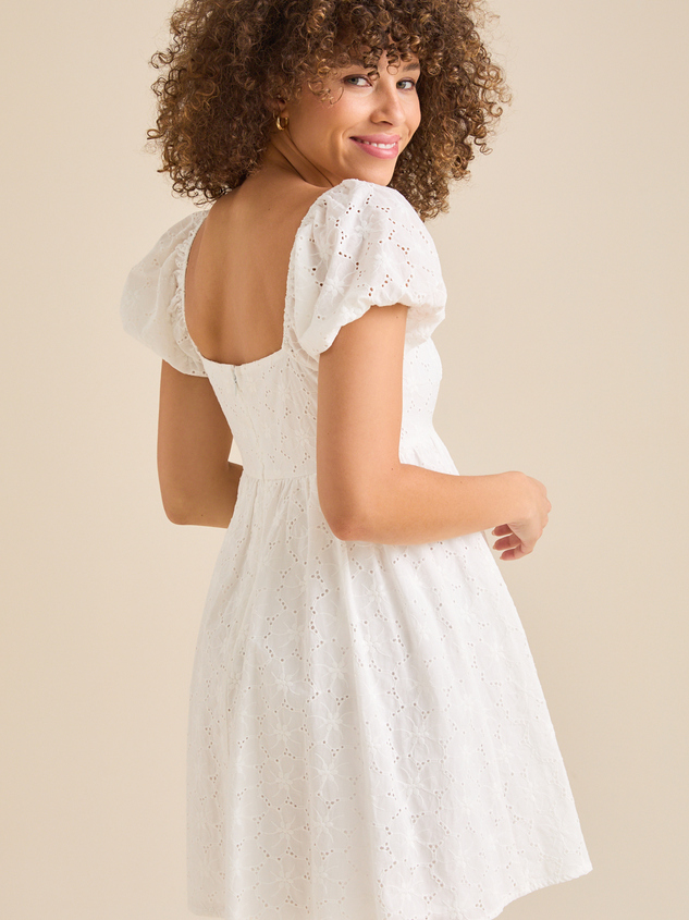 Anna Mini Dress Detail 4 - ARULA