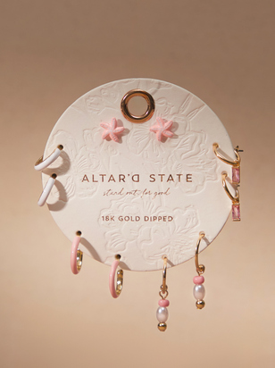 Sunset Starfish Earring Set - ARULA