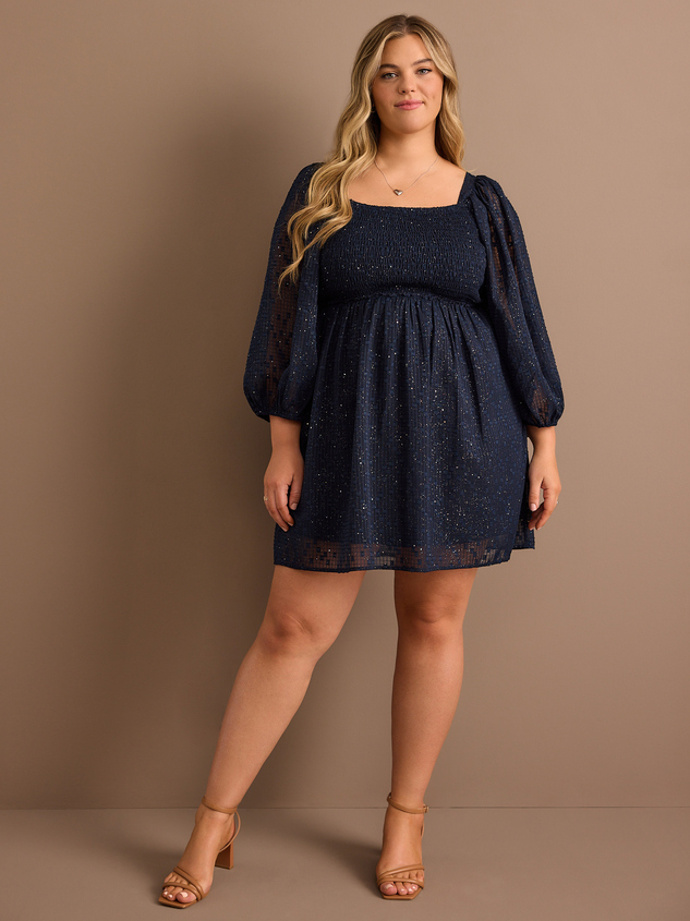 Giselle Glitter Dress Detail 2 - ARULA
