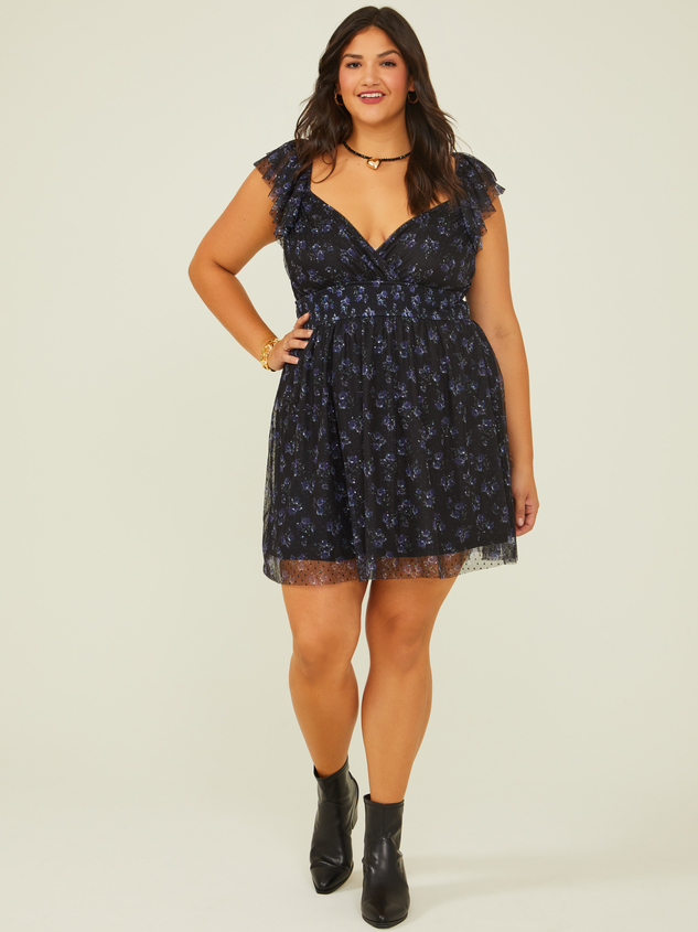 Zuri Floral Dress Detail 2 - ARULA