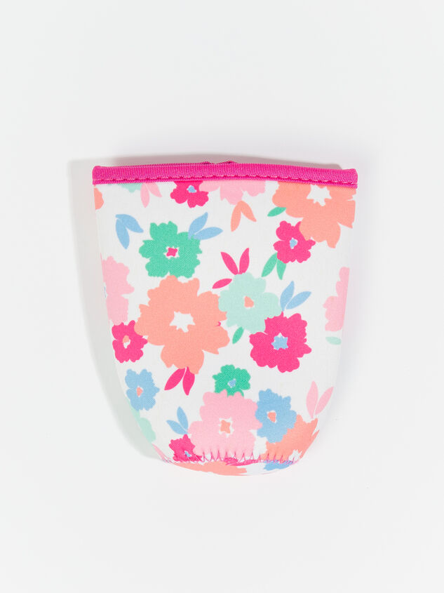 Floral To-Go Cup Sleeve Detail 2 - ARULA