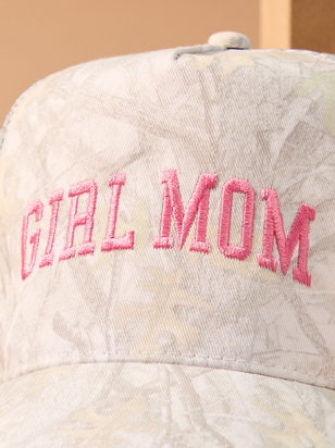 Girl Mom Embroidered Camo Hat - ARULA