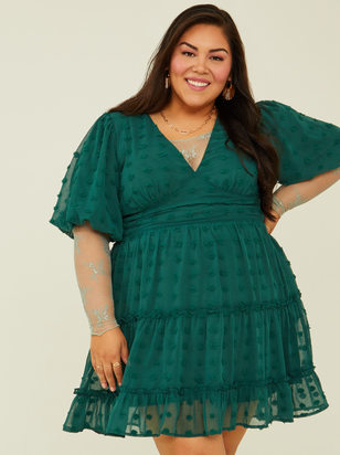 Susanna Clipdot Dress - ARULA