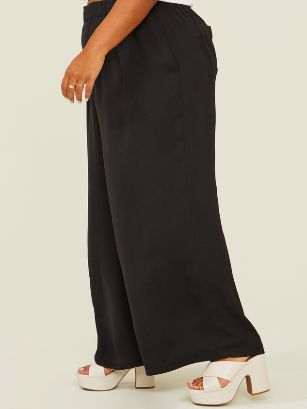 Katherine Satin Pants Detail 3 - ARULA
