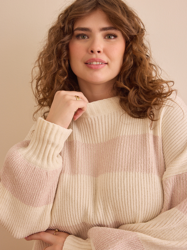 Ivory chenille sweater clearance