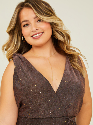 Odessa Glitter Jumpsuit - ARULA