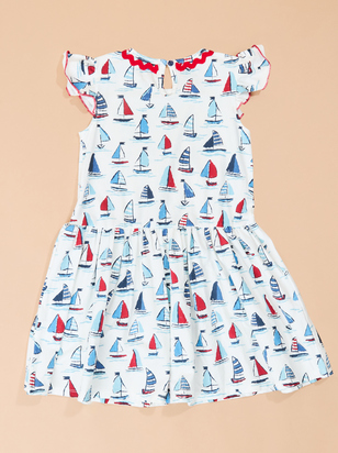 Maris Sailboat Tee Dress by Mud Pie - ARULA
