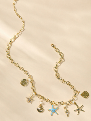 Starfish Shores Charm Necklace - ARULA