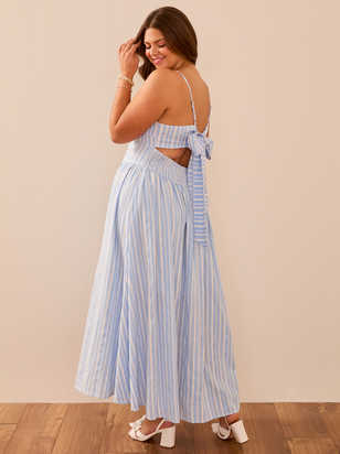 Jessie Stripe Maxi Dress - ARULA