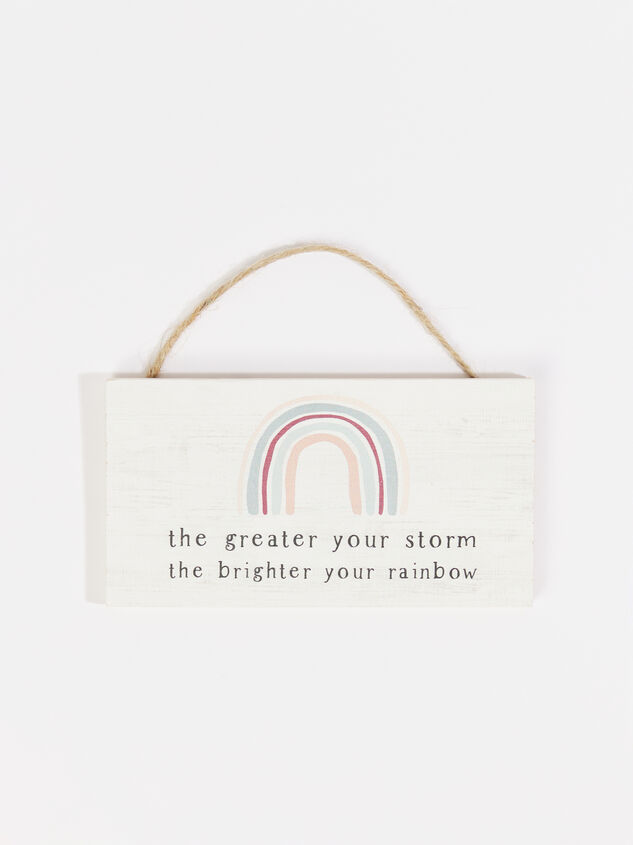 Brighter Your Rainbow Sign Detail 1 - ARULA