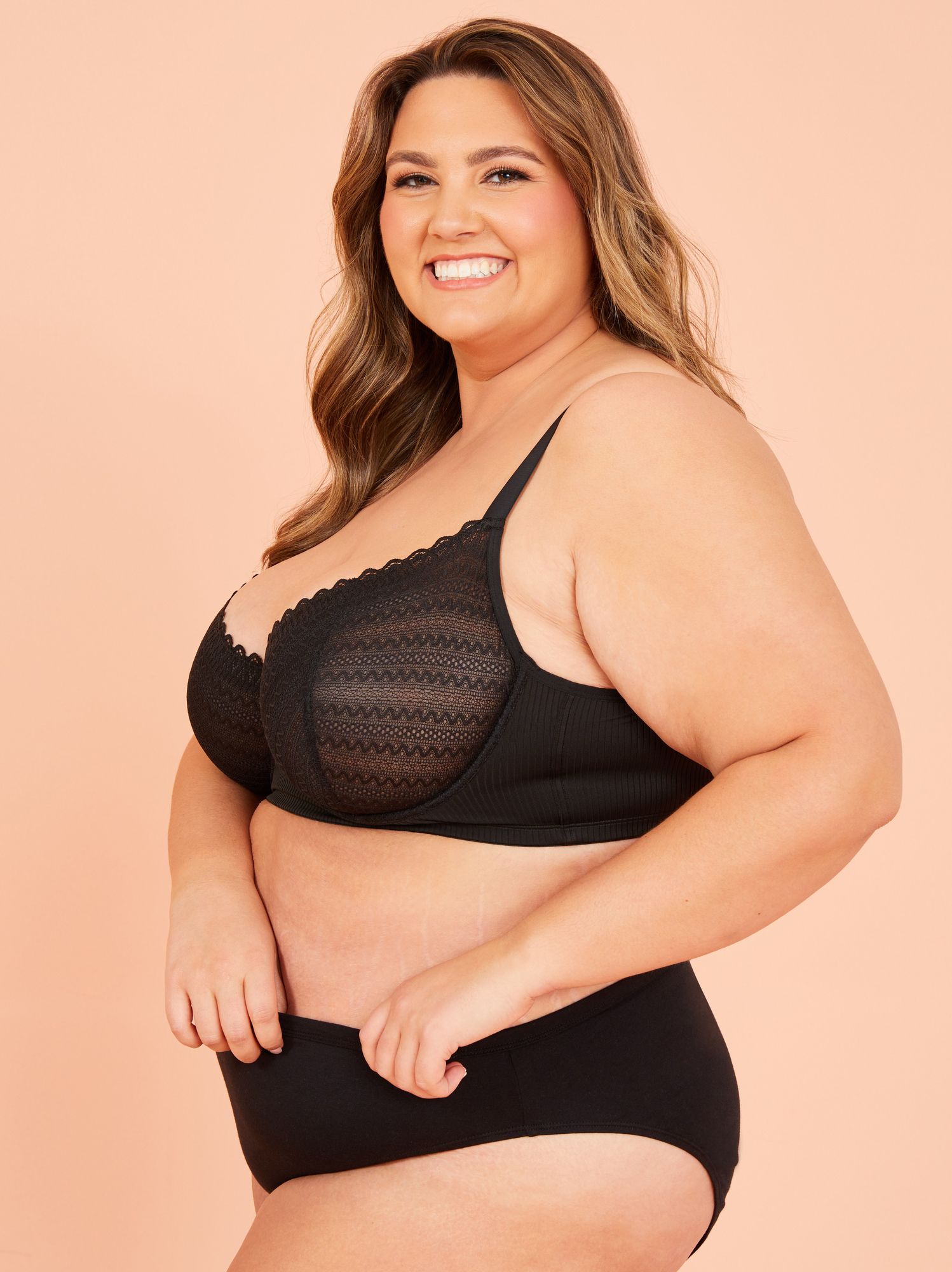 Plus size hot sale supportive bralette