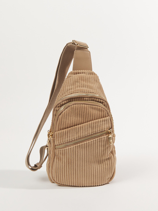 Corduroy Sling Bag - ARULA