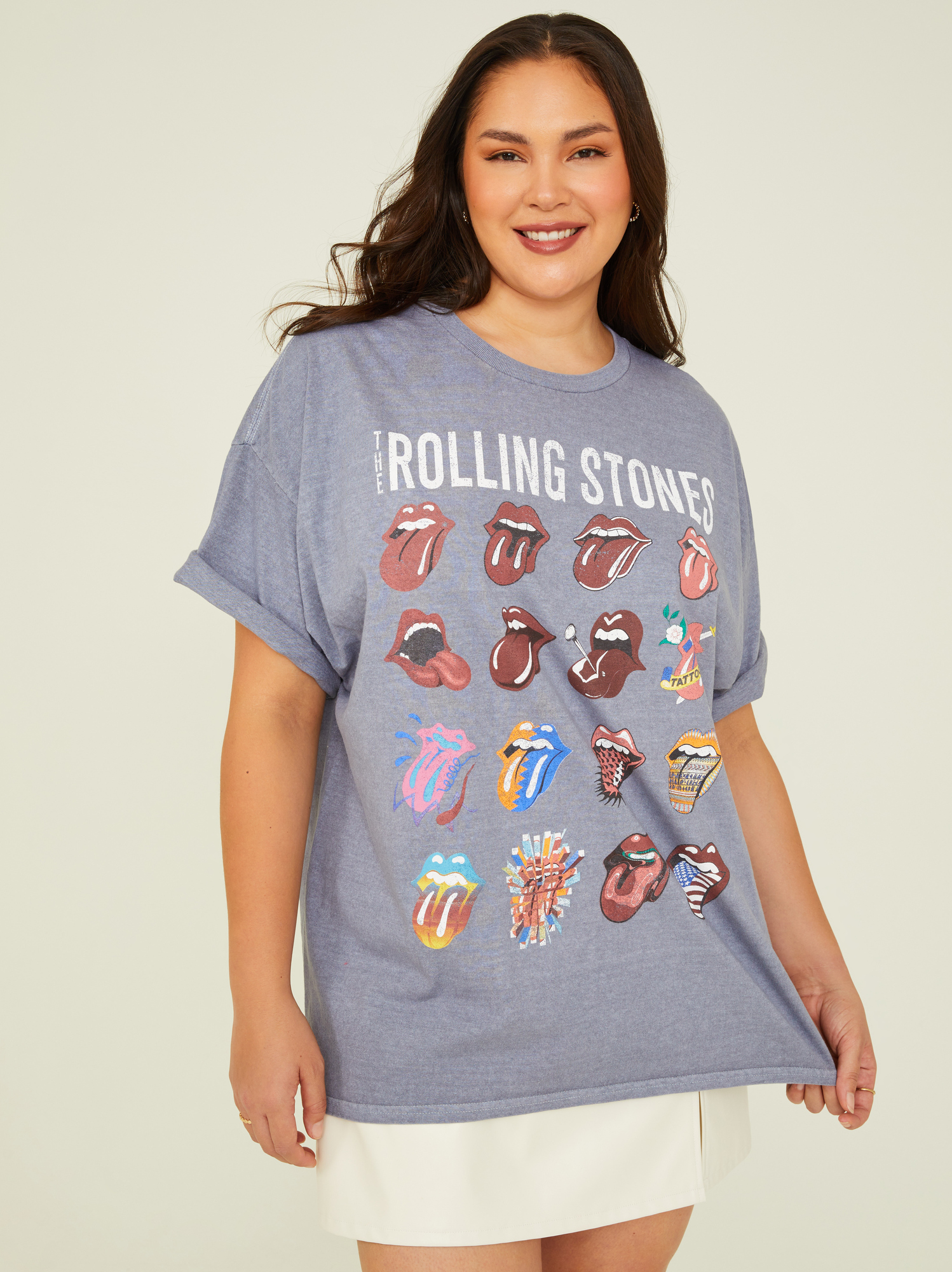Rolling stones 2025 tongue shirt