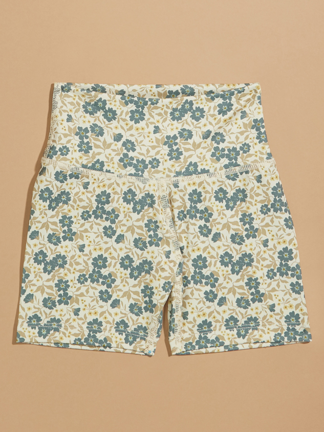 Carrie Floral Biker Shorts by Play X Play Detail 2 - ARULA